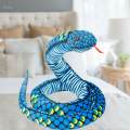 Curling Snake Plush Toy Funny Snake Stuffed Animal for Party Favor Children.