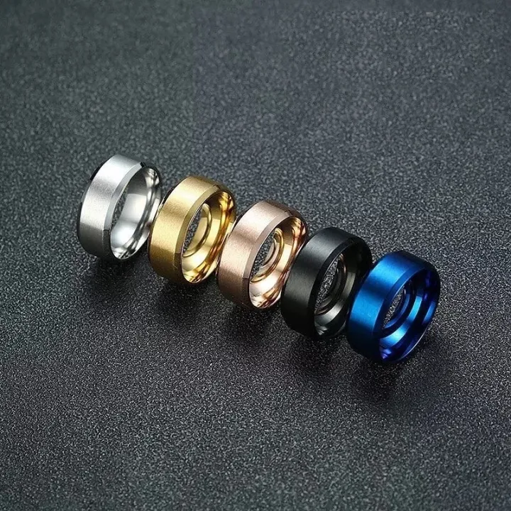Titanium%20Steel%20Finger%20Rings%20Set%20For%20Man%20%20Silver%20Gold%20Black%20Blue%20Titanium%20Steel%20Ring%20-%20Image%204