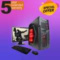 Intel® Core i5 RAM 8GB HDD 500GB Monitor 17 inch Graphics 2GB Built-in New Desktop Computer Gaming PC Windows 10 64 Bit Nice Looking PC PC With one year replacement warranty. 2020. 