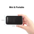 AMTERBEST Mini Wireless Portable Bluetooth Speaker Super Slim Design Super Bass with Thinnest and Lightest Design for Phones. 