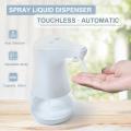 esonmus Automatic Spray Liquid Dispenser Mist Touchless Hands-free Infrared Motion Sensor Adjustable Watery Hand Waterproof for Bathroom Home Office School. 