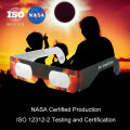 Paper Soluna Solar Eclipse Glasses CE and ISO Certified Safe Shades for Direct Sun Viewing PCardiaCP.