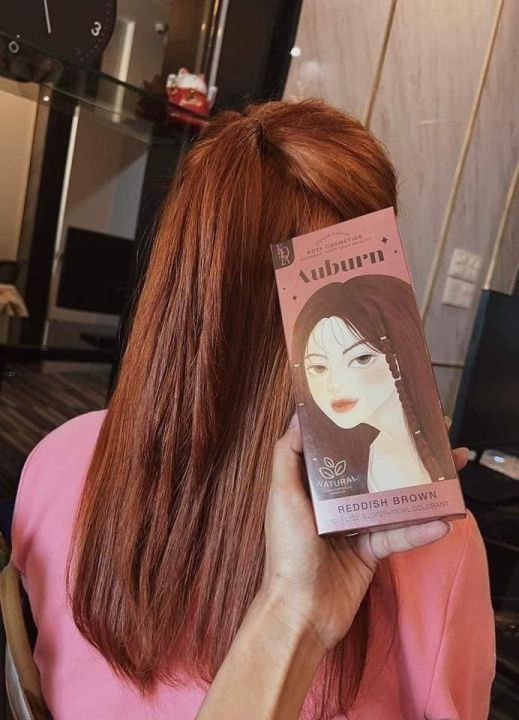 KOTA Cosmetics Hair Color cream from Thailand ( Auburn )