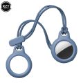 Secure Holder with Strap for Apple Airtag Case Protective Cover Bumper Tracker Accessories Anti-scratch Keychain Air tag case.