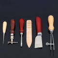 Professional 59pcs Leather Craft Tools Kit Hand Leathercraft Accessories Leather Making Tool Set. 