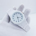 Aura watch 2025 New Arabic Aura Men Watch White Modern Design. 