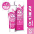 Glo On Pink Glow Cream with American Skin Technology | Enriched with Vitamin C,E, B3 & Glow Boosters| For Bright, Glowing, Spot Less Skin| Sun Protection| All Skin Types| 50 gm. 