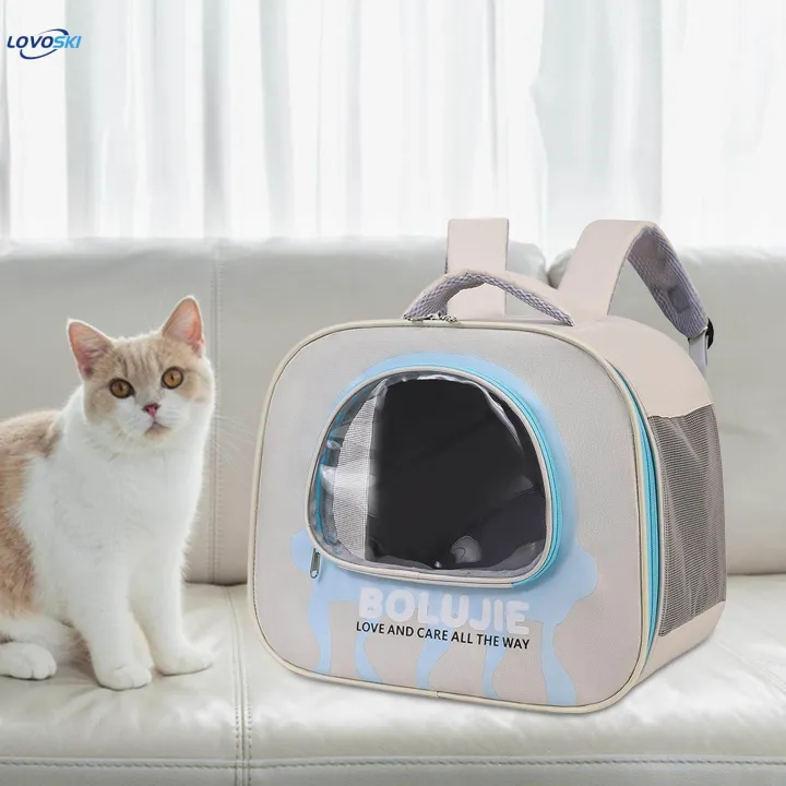 Cat%20Cats%20Bag,%20when%20Going%20Out,%20Travel%20Bag,%20Unique%20Breathable%20with%20Shoulder%20Strap%20blue%20-%20Image%204