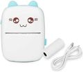 Mini Thermal Printer Photo Note Sticker Printing Bluetooth Wiressless Printer for IOS Androd Phone No Need Ink in 57mm. 