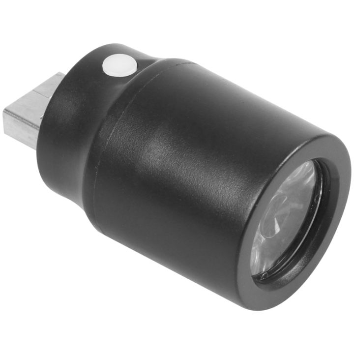 【MofoM Store】Black White Press Button USB LED Lamp Torch