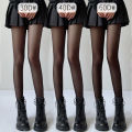 Women JK Black Stockings 6 Thickness Skin Silk Pantyhose Summer Ultra Thin Anti-hook Silk Nylon Stocking Female Sheer Tights.
