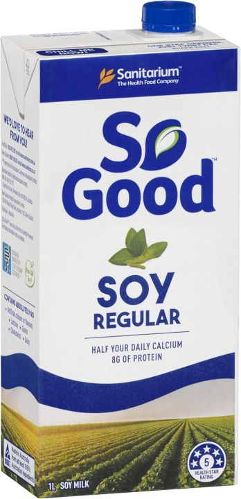 Sanitarium So Good Soy Regular Milk 1 Liter