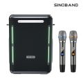 XDOBO Party 1981 300W Super Power Portable Wireless Speaker with Two Microphones-black. 