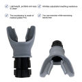 Breathing Trainer Lung Respirator Fitness Equipment Respiratory Silicone High Altitude Training Outdoor Expiratory Exercise Tool. 