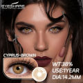 New Cyprus Brown Color Contact Lens With Regular Kit Box For Men And Women. 1 Pair Color Contact Lens For Eye Makeup Cosmetics. Cyprus Series. #cyprus.