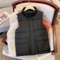 Abc FatmmCotton Vest Women's Autumn and Winter Waistcoat Vest Outer Wear2023New Versatile Cotton Coat Vest Cardigan Tide. 