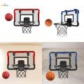 Basketball Hoop, Door Room Basketball Hoop Accessories Sports Game with Pump Basketball Toys, over The Door Mini Hoop for Indoor, Boys Girls.