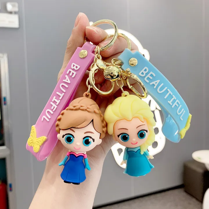 Disney%20Elsa%20Princess%20Keychain%20Frozen%20Cute%20Snow%20Treasure%20Doll%20Car%20Keyring%20Pendant%20Couple%20Schoolbag%20Ornament%20Keychain.%20-%20Image%206
