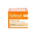 FADEOUT PURE GLOW WHITENING WITH VITAMIN C NIGHT CREAM - 50ML. 