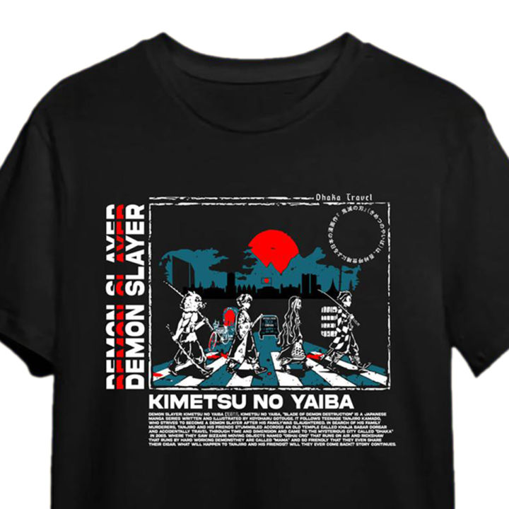 Anime%20Demon%20Slayer%20T-Shirt%20Kimetsu%20No%20Yaiba%20Black%20T%20Shirt%20Cotton%20Fabric%20-%20Easy%20to%20maintain%20Casual%20Tops%20Anime%20fans%20-%20Image%202