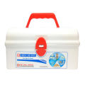 Getwell First Aid Kit Box - White. 