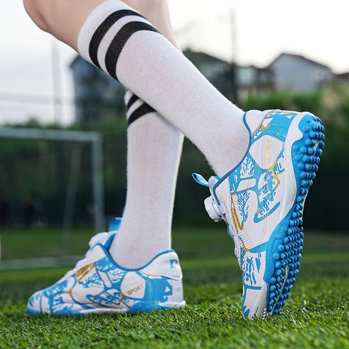 Children's%20Football%20Shoes%20Boy%20TF%20Broken%20Nail%20Sports%20Brush%20Shoe%20Breathable%20Elementary%20School%20Student%20Rotating%20Button%20Outdoor%20Training%20Shoes%20Boy%20-%20Image%204