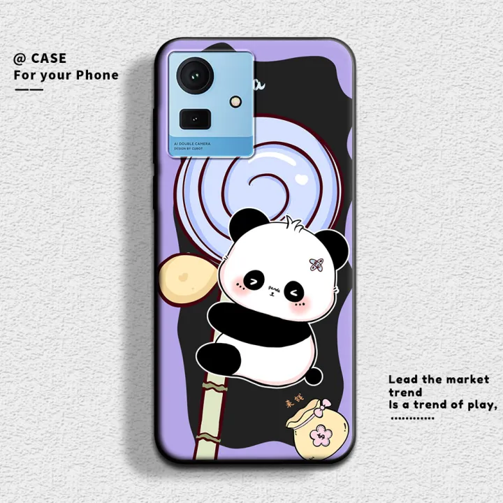 For Cubot Note 50 Case Cute Panda Flower Soft Silicone Couple Phone Case For Cubot Note 50 Protect Shockproof Cartoon Cover
