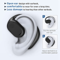 True Wireless Open Ear Earbuds with Earhooks Sports Headphones Open Ear Headphones Bluetooth 5.3.