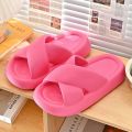 Women Platform Slippers Indoor Shoes Female Home Beach Flip Flops Soft EVA Thick Sole Ladies Fashion Slides Girls Cross Slipper.