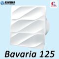 Toilet Exhaust Fan - Blauberg - Bavaria 125 (Dia: 5") – High-Performance Ventilation for Bathroom.