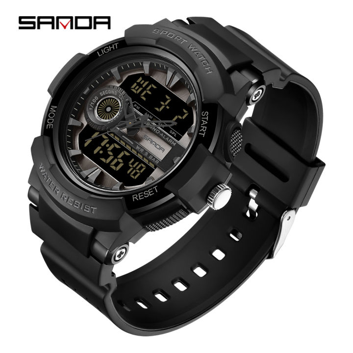 Sanda%20Men's%20Watches%20Sports%20Military%2050M%20Waterproof%20Digital%20Wristwatch%20for%20Male%20Clock%20Stopwatch%20Relogio%20Masculino%206082%20-%20Image%202