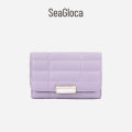SeaGloca New Simple Korean Version Fashion Short Trifold Wallet For Woman No.1527. 