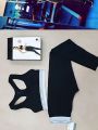 Yoga Gym Bra and Leggings Set for Women – Cotton and Elastic, Comfortable Fit.