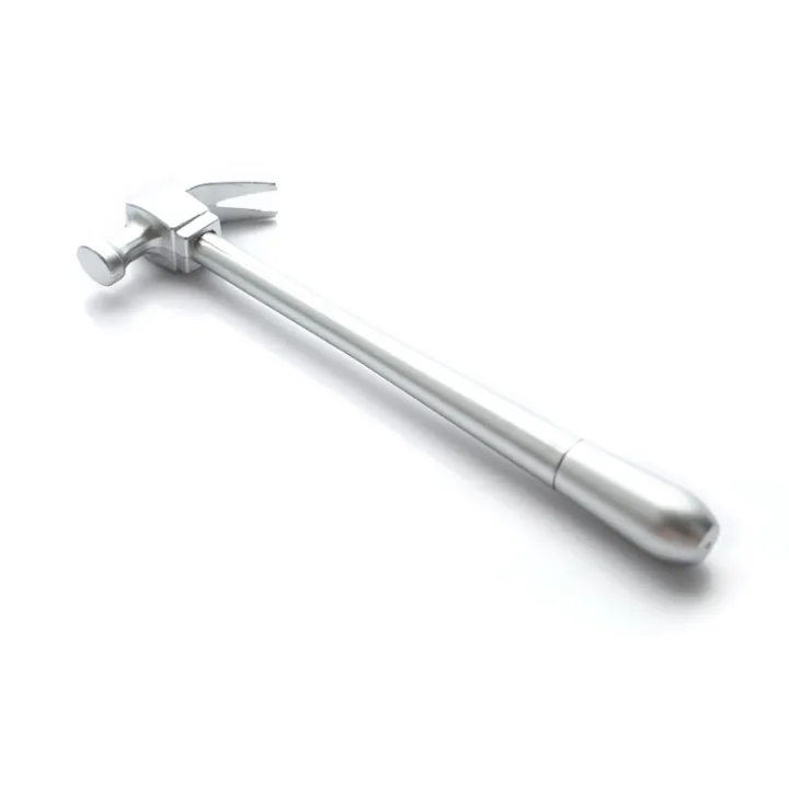 2Pcs%20Metallic%20Hammer%20Tool%20Stationery%20Creative%20Ballpoint%20Pen%20Hammer%20School%20Supply%20-%20Image%207