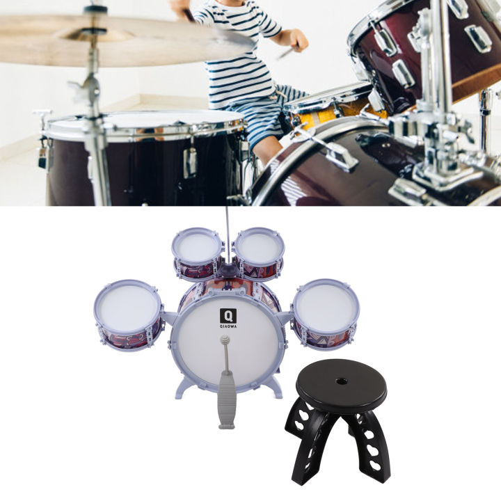 Kids%20Jazz%20Drum%20Set,%20Different%20Thickness%20Children%20Drum%20Set%20for%20Home%20Use%20-%20Image%206
