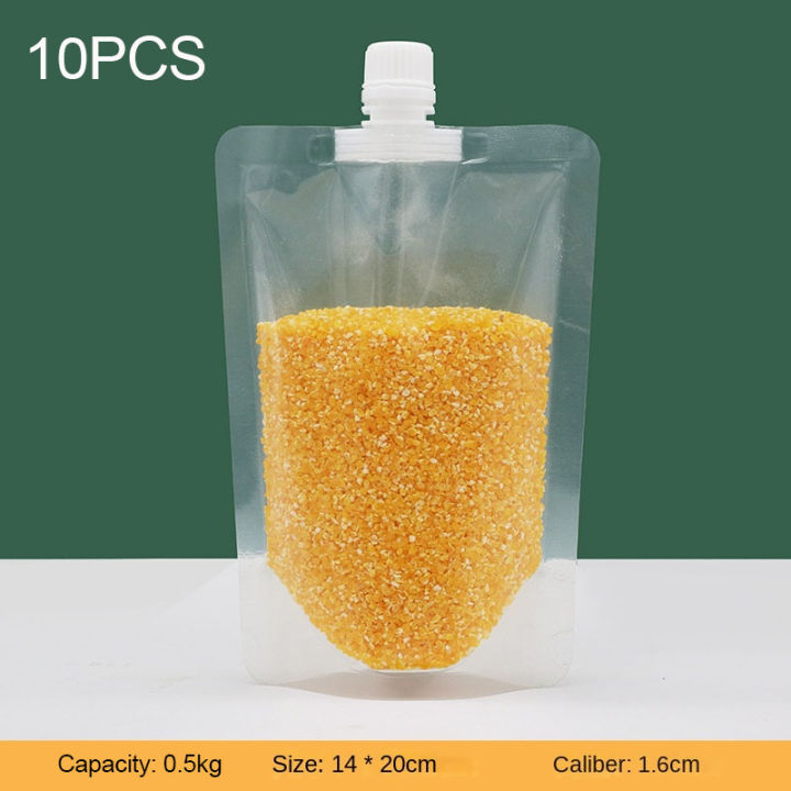 10Pcs%20Sealed%20Storage%20Bag%20Transparent%20Grain%20Storage%20Bag%20Moisture-proof%20Mildew-proof%20Packing%20Bag%20Refillable%20Plastic%20Grain%20Bag%20-%20Image%207