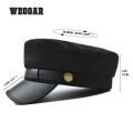 Alien Vintage Military Beret Hats for Women Men Navy Cap 2022 Stylish Autumn Winter British Style Outdoor Travel Flat Peaked Caps 374. 