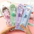5Pcs Cute Cartoon Pencil Set Sharpener Eraser Ruler Gift for Kids School Office Writing Supplies Stationery.