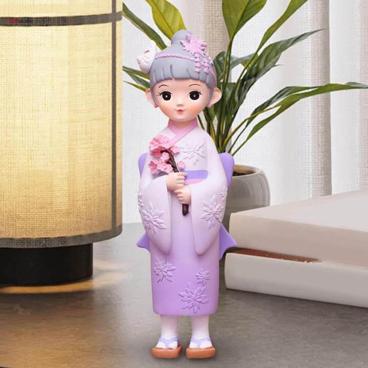 Japanese%20Kimono%20Geisha%20Doll%20Resin%20Statue%20Birthday%20Desk%20Asian%20Kabuki%20Figurine%20-%20Image%205