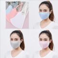New Hot Anti Dust Health Care Reusable Ice Silk Protector Skin-Friendly Soft Breathable Adjustable Face Protector Cotton face mask. 