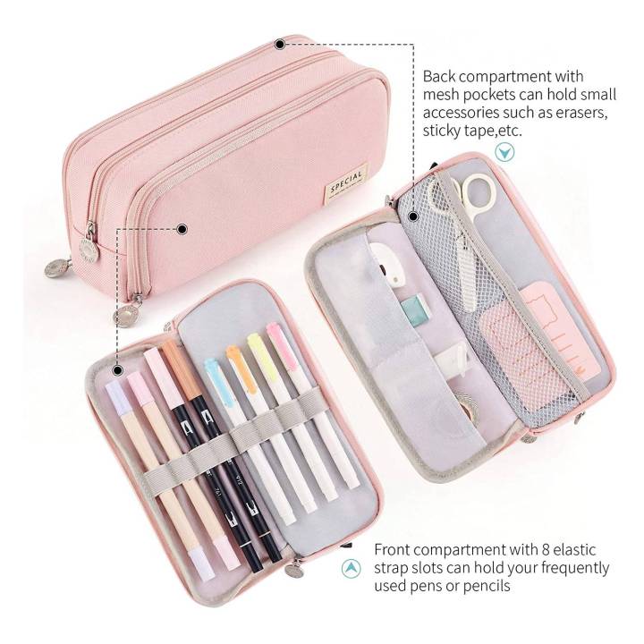 ANGOO%20Pencil%20Case%203%20Compartment%20Pouch%20Pen%20Bag%20for%20School%20Teen(Black)%20-%20pencil%20bag%20-%20Image%203
