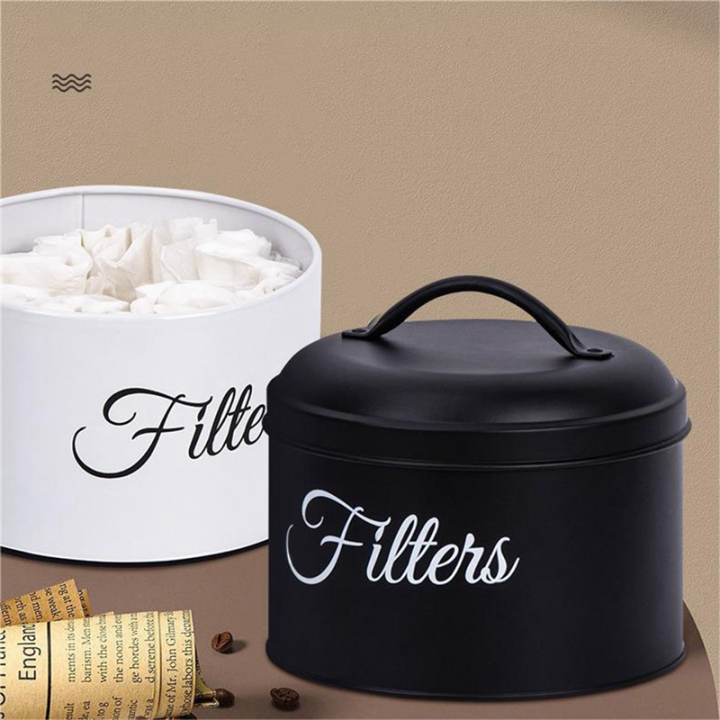 Coffee%20Filter%20Holder,%20Basket%20Coffee%20Filter%20Storage%20with%20Lid,%20Round%20Coffee%20Filter%20Container%20for%20Counter,Black%20-%20Image%206