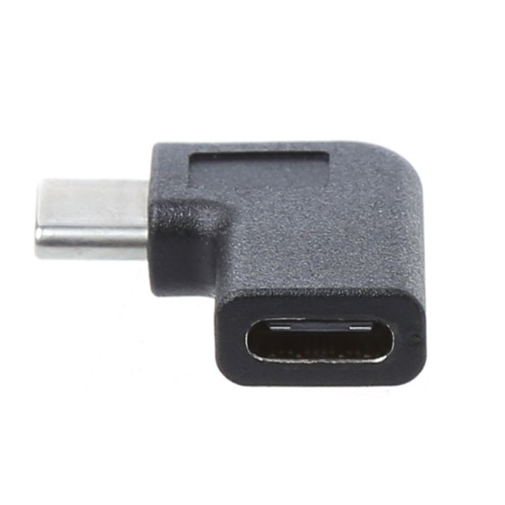 90 Degree Right Angle USB 3.1 Type C Male To Female USB-C Converter ...