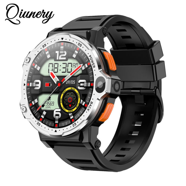 DM30 Smart Watch Fitness Tracker 1.54” Full Colorful Screen Heart Rate Blood Oxygen Monitor Outdoor Sports Watch