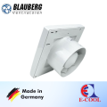Toilet Exhaust Fan - Blauberg - Auto 150 (Dia: 6") Exhaust Fan with Automatic Shutter & Quiet Operation for Bathroom Ventilation.