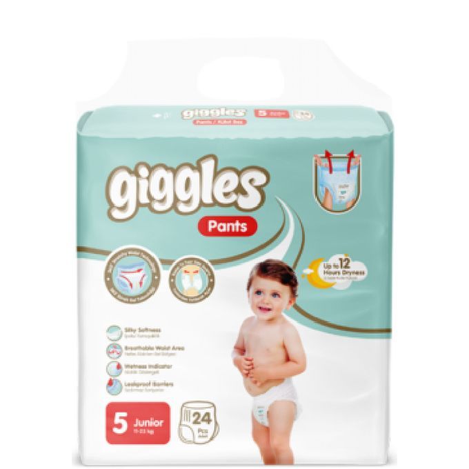 Giggles Pants Baby Daiper ( Junior 11-25 Kg) 24 pcs
