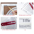 Knitting Gauge Converter Calculate Number of Stitches Rows Knitting Stable Plastic Calculator DIY Apparel Sewing Easy Install Easy to Use. 