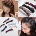 Fashion Bangs Hair Clip Women Headwear Cute Elegant Braid Hairpins Hair Clips NOVO.