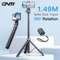 Selfie Stick Tripod for iPhone 15 14 13 12 Pro Max Plus Samsung GoPro Lightweight With Wireless Bluetooth Remote Tripod Stand. 