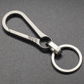 Titanium Buckles Edc Outdoor Tool Titanium Alloy Keychain Tiranium Buckle Key Ring Car Accessories Keychain Pendant Gift for Man.